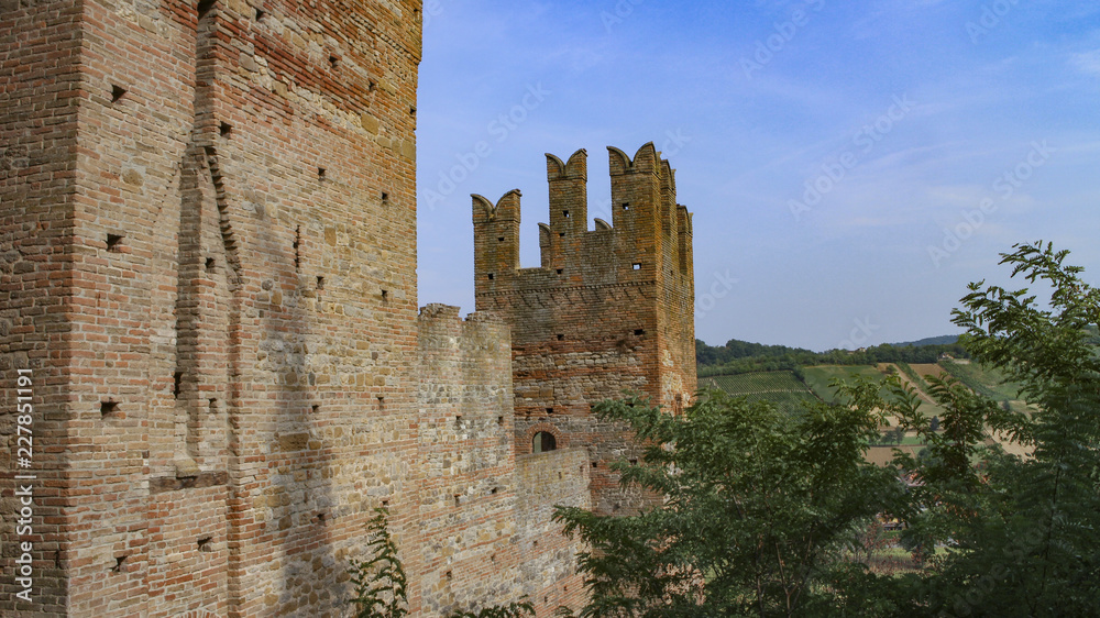 Naklejka premium Castellarquato