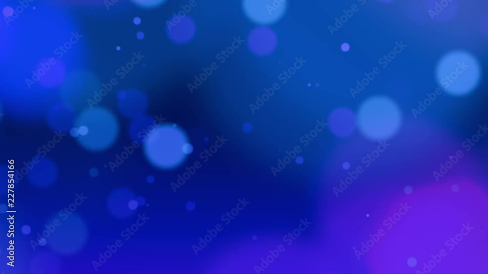 Blue bokeh motion background Blue bokeh motion background