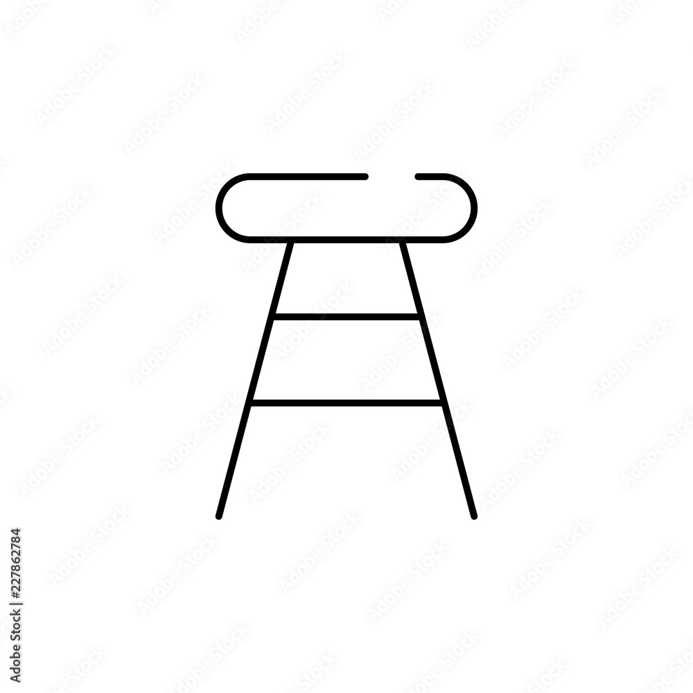 stool icon. Element of bar for mobile concept and web apps iicon. Thin line icon for website design and development, app development. Premium icon stool icon. Element of bar for mobile concept and web apps iicon. Thin line icon for website design and development, app development. Premium icon