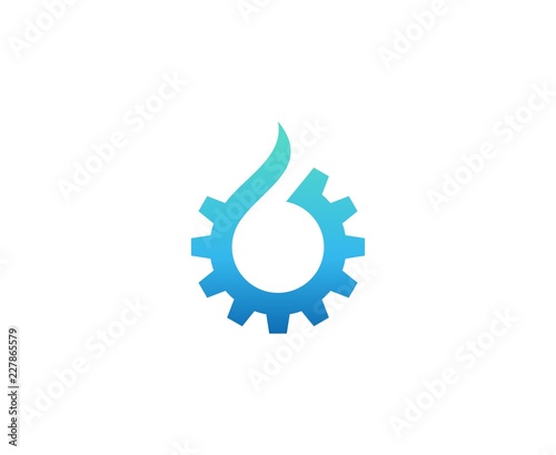 Water drop logo