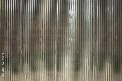 Shiny Corrugated iron walll