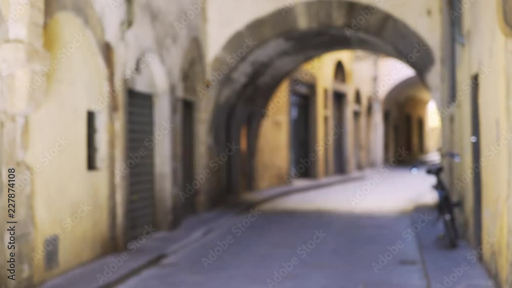 Small side street in Florence Italy Small side street in Florence Italy