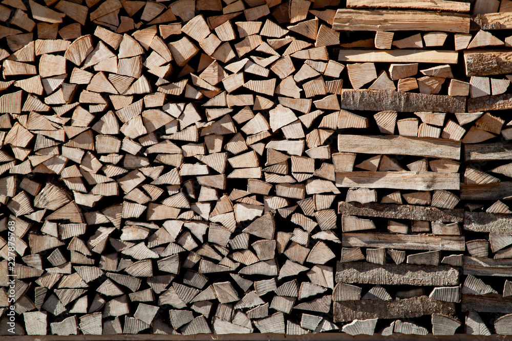 Timber pattern in stacked layout Timber pattern in stacked layout