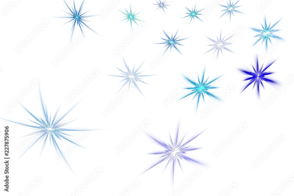 Abstract multicolored illustration on a light background Abstract multicolored illustration on a light background