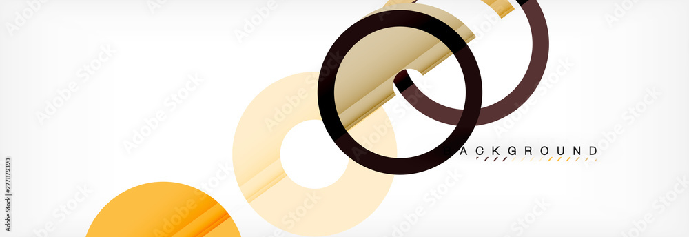 Fototapeta premium Modern geometrical abstract background