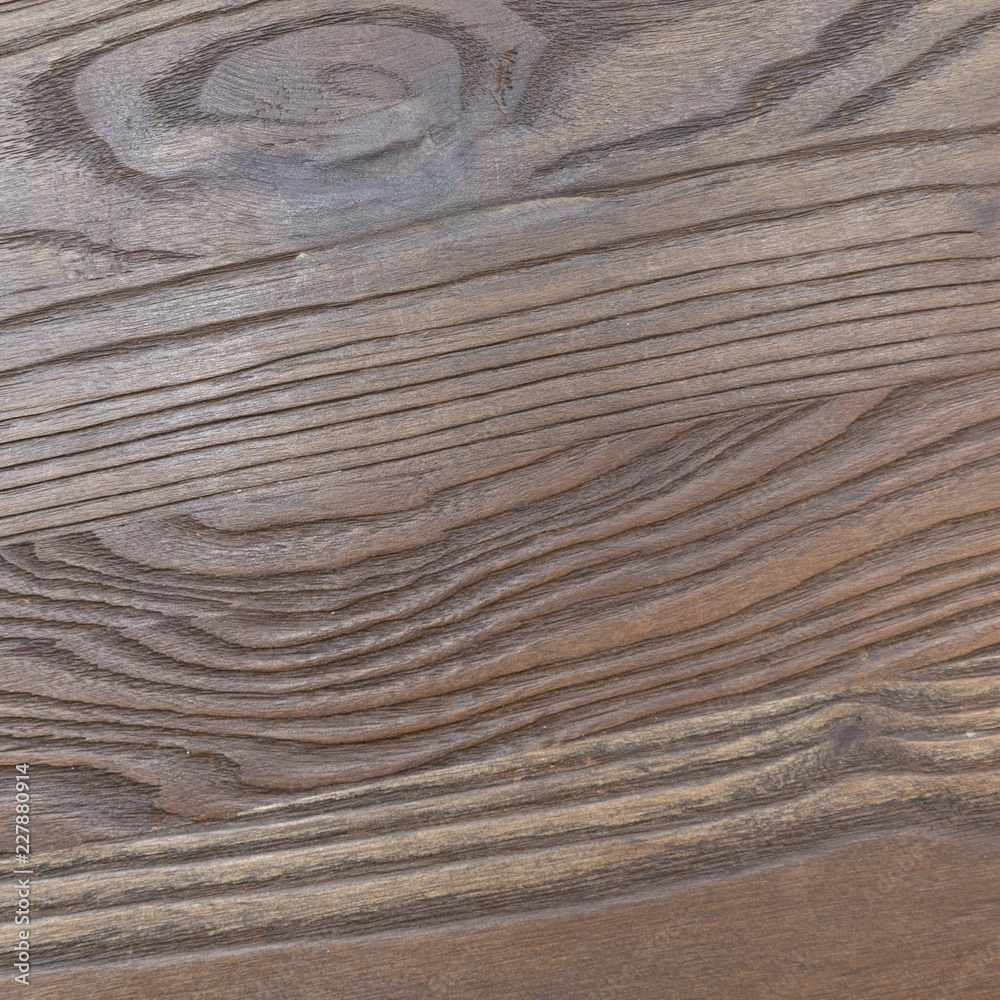 Obraz premium close up of brown wooden square texture background.