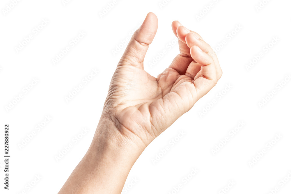 hand holding something like a bottle or can hand holding something like a bottle or can