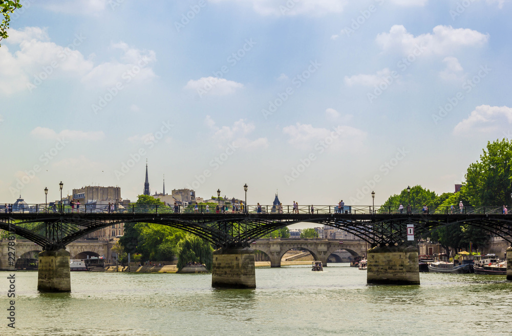 Pont des Arts bridge in Paris