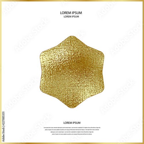 Premium quality golden labe...