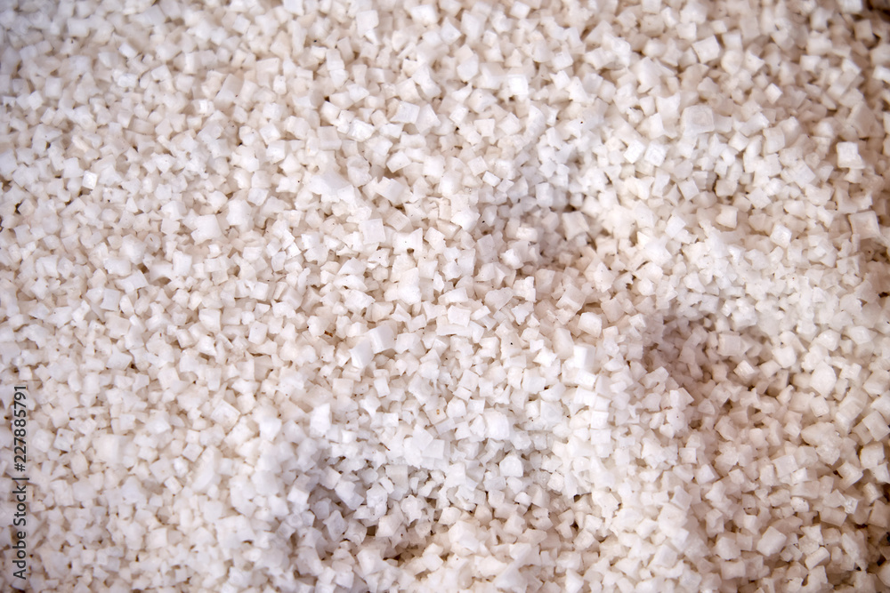 A traditional salt made by drying in the sun in Korea