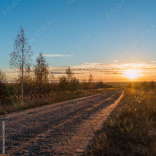 Road to sunset / Дорога в закат