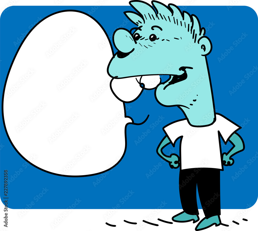 young boy standing and speaking, cartoon doodle with blank speech bubble. sketch style free hand drawn vector illustration. young boy standing and speaking, cartoon doodle with blank speech bubble. sketch style free hand drawn vector illustration.