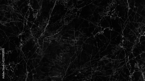 Black marble texture and background.