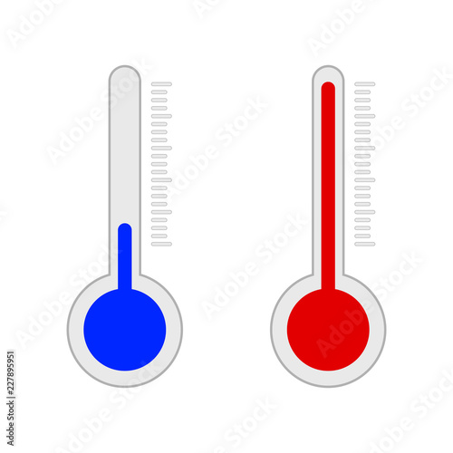 Thermometer icon. Eps10