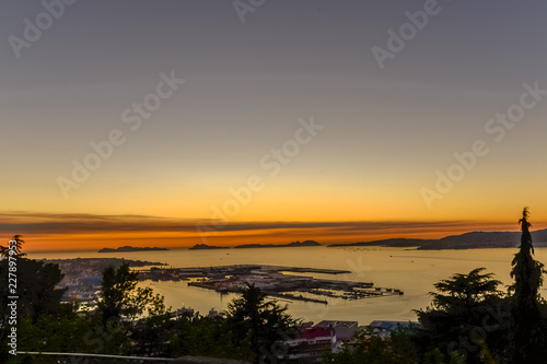 Sunset from O Castro - Vigo