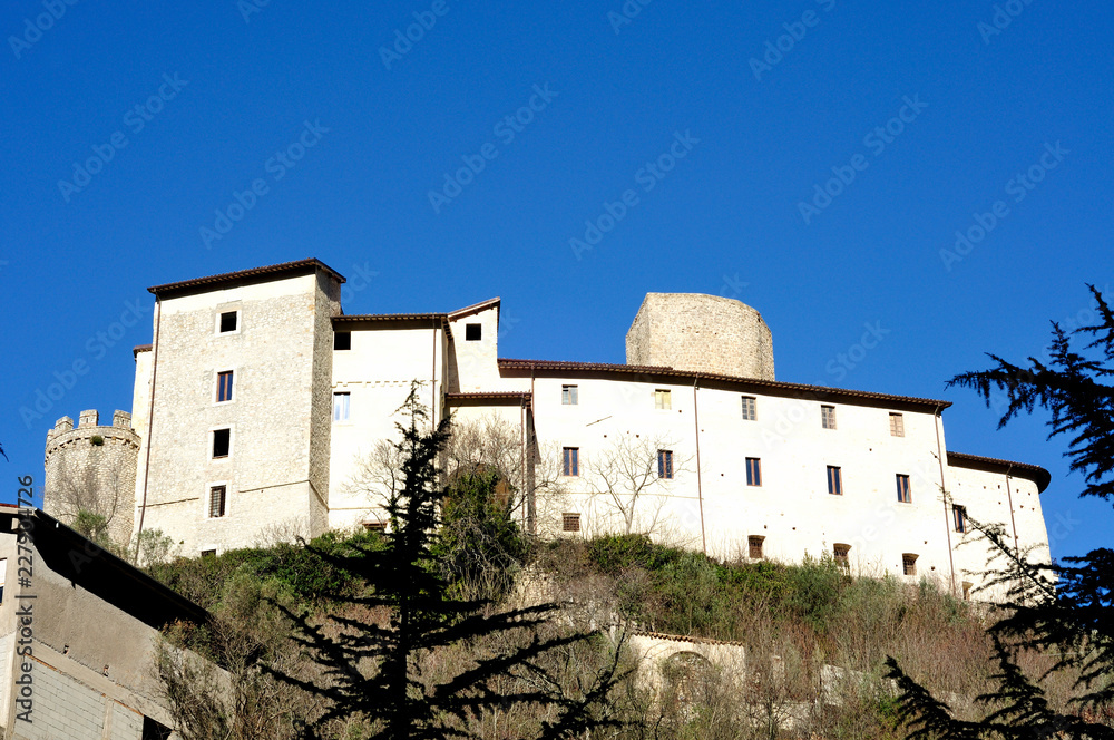 Castle of Montenero Sabino, Rieti, Lazio, Italy Castle of Montenero Sabino, Rieti, Lazio, Italy