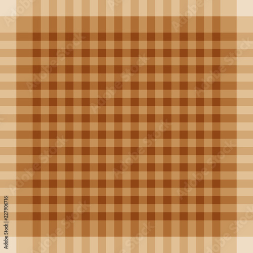Abstract chocolate background pattern for design. Brown pixel poster. Banner brown squares mosaic. Coffee halftone effect. Abstract grunge textures. Vector illustration of eps10.