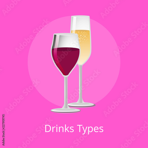 Drink Types Winery Refreshing Champagne Burgundy