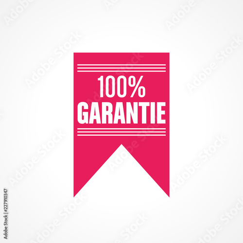 100% garantie