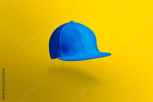 Photography Blank cap in perspective view
