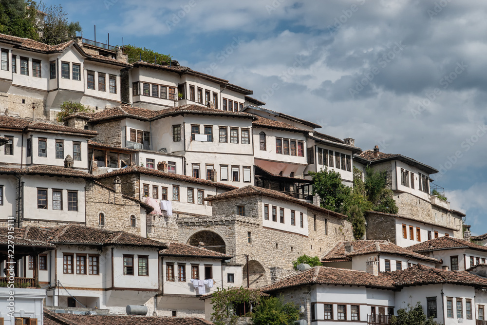 Berat city of 1000 windows, Albania
