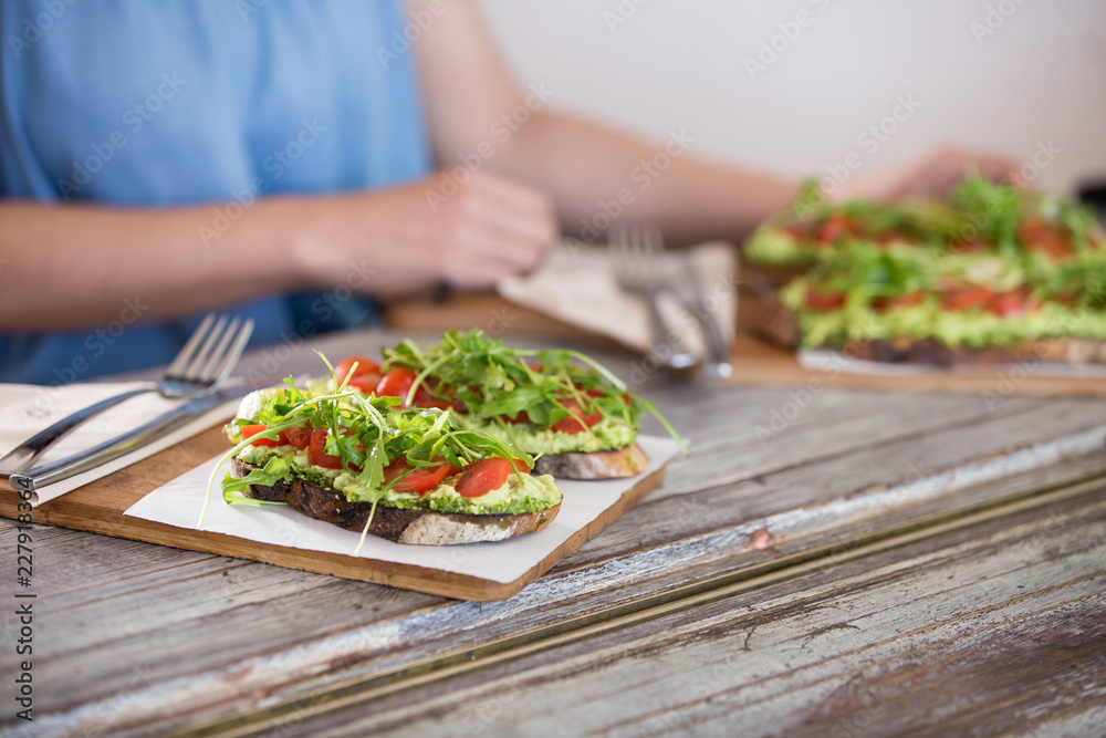 sandwich on the table sandwich on the table