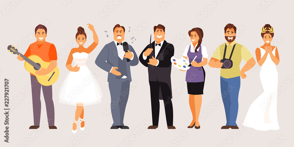Obraz premium Creative professions vector