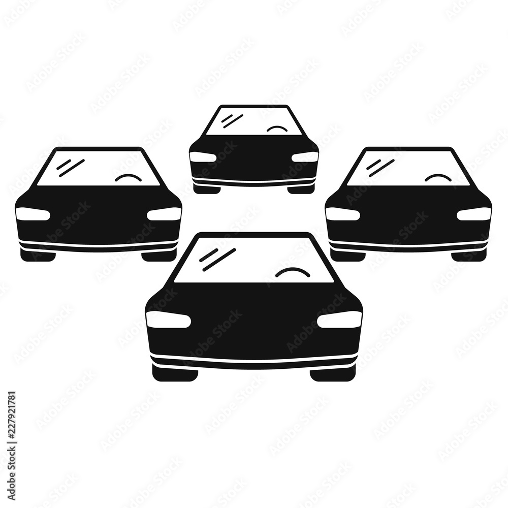 Car icon. automobile icon vector