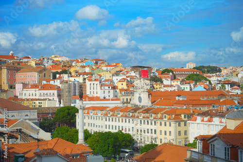 Skyline Lisbon Old Town  Ro...