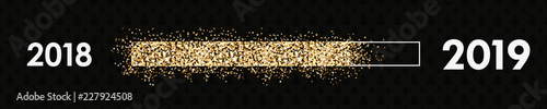 glitter stars 2019 loading bar