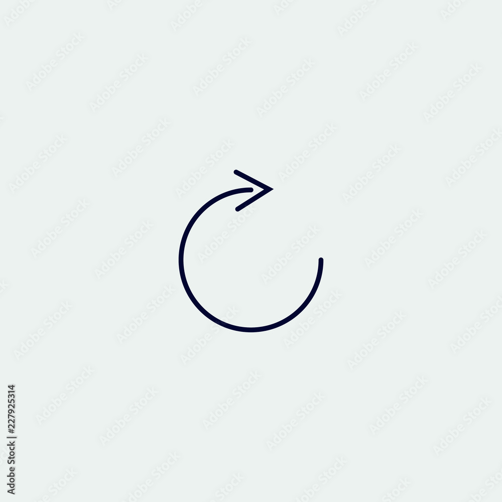 repeat icon, vector illustration. refresh icon. loading icon repeat icon, vector illustration. refresh icon. loading icon