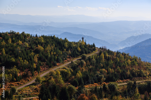 Vászonkép Lothardenkmal am Siedigkopf