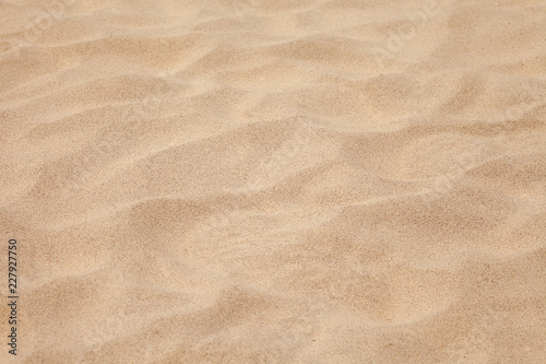 Clean sand texture .Sea tropical sandy beach Summer background .