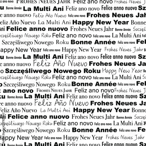 Silvester, Weihnachten, verschiedene Sprachen