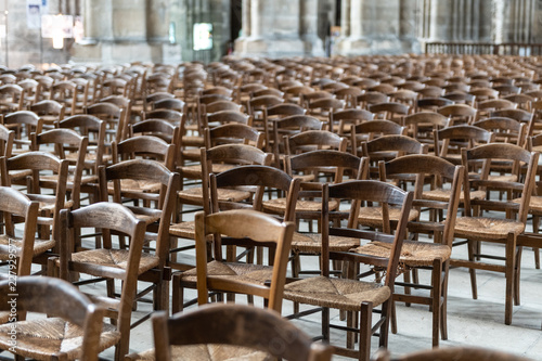 Chairs in a Church
