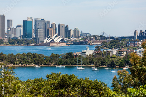 The Sydney city skyline. Sydney, New South Wales, Australia. © beau
