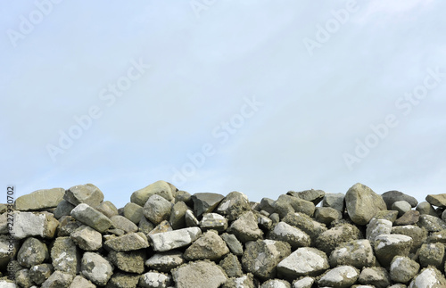 Obraz na płótnie Stone w salonie