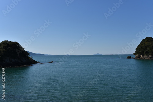 coast uwajima in summer photo