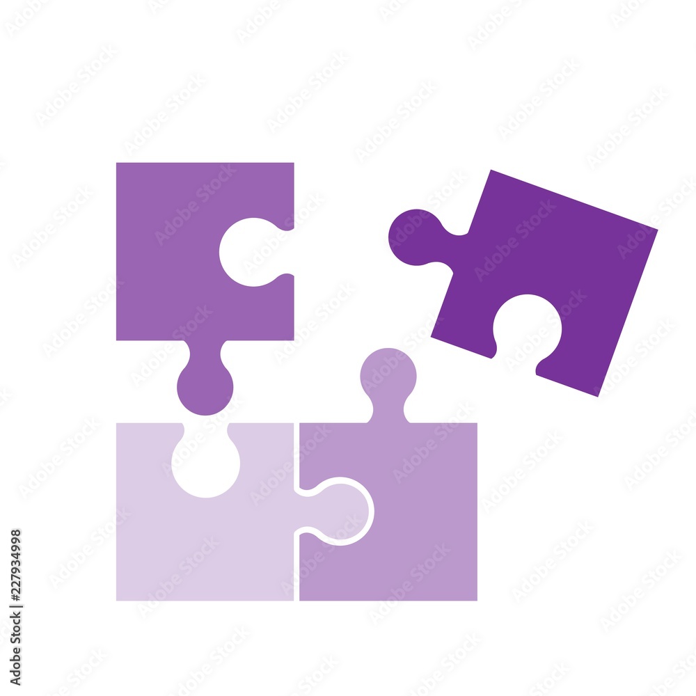 Puzzel of color icons good game skill Puzzel of color icons good game skill