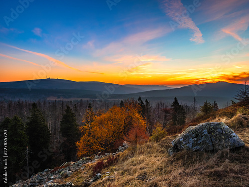 Achtermannshöhe mit Blick auf Brocken