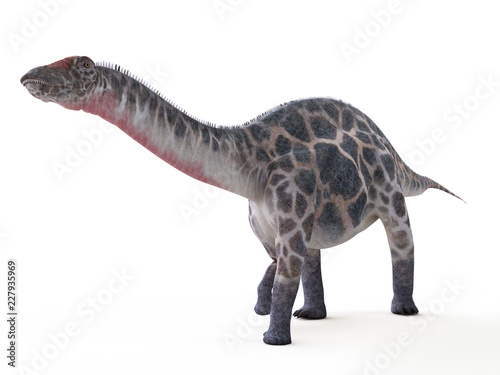 3d rendered illustration of a Dicraeosaurus