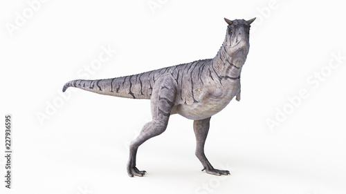 3d rendered illustration of a carnotaurus