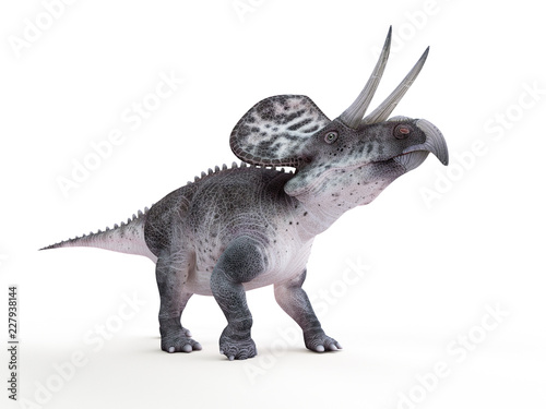 3d rendered illustration of a zuniceratops photo