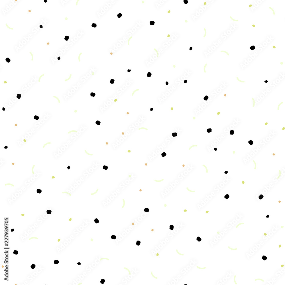 Fototapeta premium Light Green, Red vector seamless layout with circles, lines.