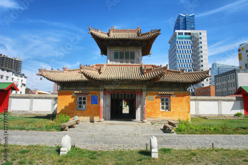 The Choijin Lama Temple monastery in Ulaanbaatar, Mongoli
 photo