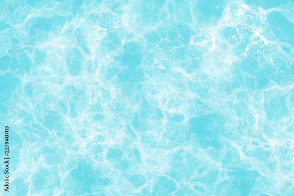 Turquoise marble texture and background for design.