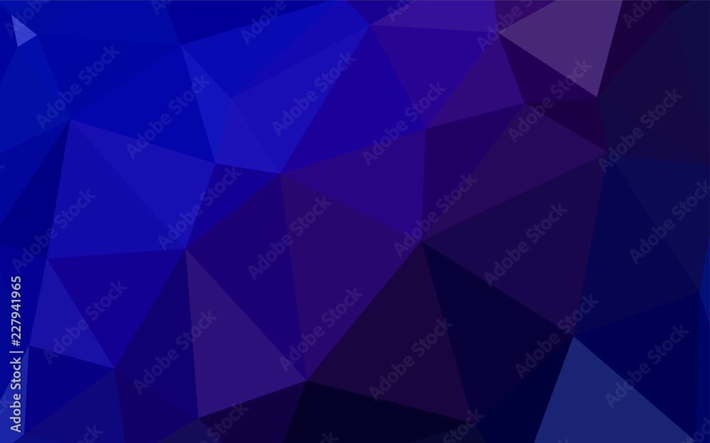 Dark Pink, Blue vector abstract polygonal background. Dark Pink, Blue vector abstract polygonal background.