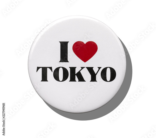 A I love Tokyo badge