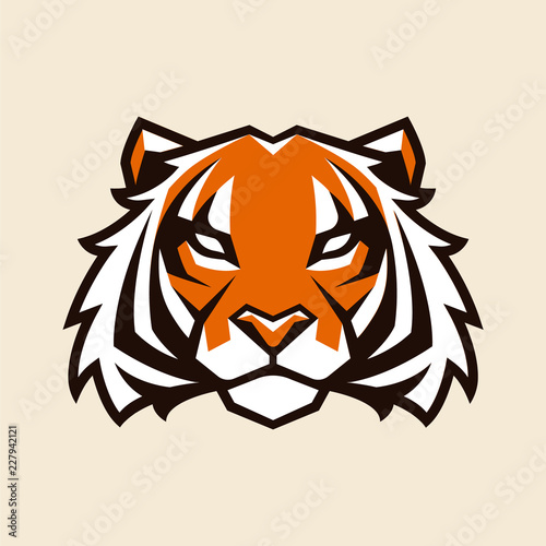 Fototapeta Naklejka Na Ścianę i Meble -  Tiger Vector Mascot