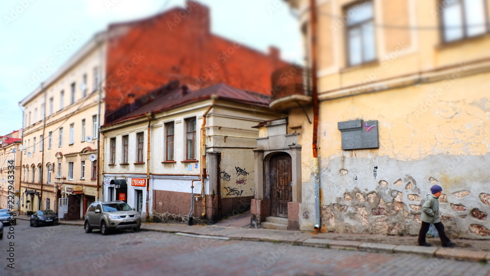 Old city of Vyborg